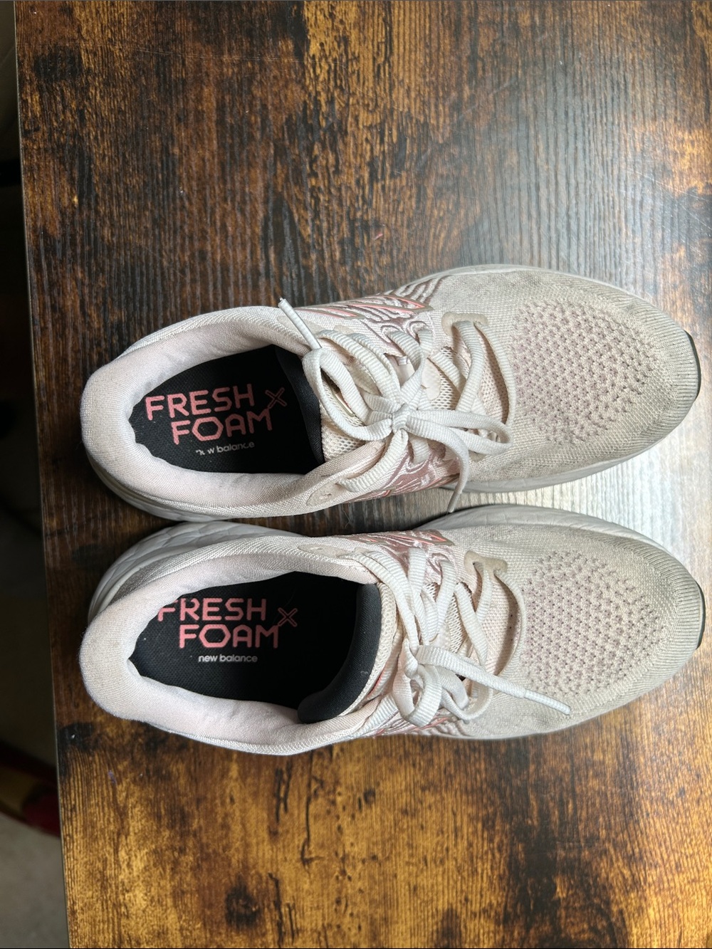 New Balance Women's Pale Pink Running Sneakers